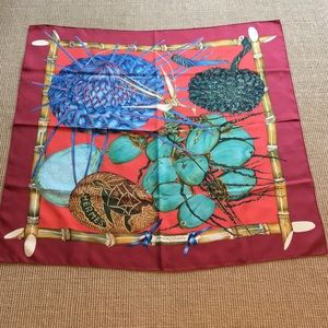 Hermes Jardin Créole scarf